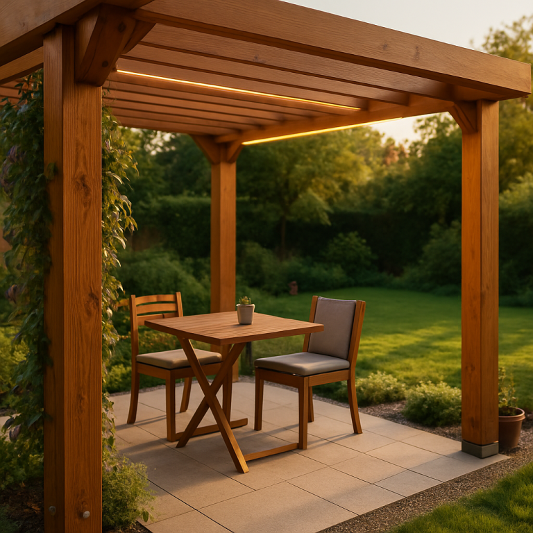 gartenarchitekt.net: Pergolen und Pavillons aus Holz gestalten