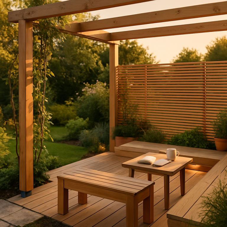 gartenarchitekt.net: Gartenarchitektur mit Holzstrukturen