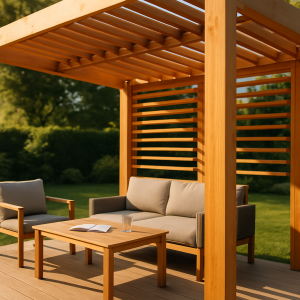 Sonnen- und Sichtschutzsysteme für Holzbau | gartenarchitekt.net